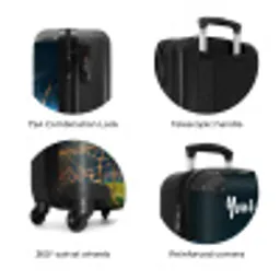 Geweldige goal NBS - Handbagage koffer - Kinderen Unisex middel zzzzzzzbolletjes_ENG
