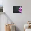 Orchidee - Bloemen - Roze - Flora tuinposter los doek klein -sfeer8