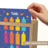 Tafels van vermenigvuldiging - Leren rekenen voor kinderen - Getallen oefenen - Ruimte Light Box met kabel (Wandlamp kind) klein -USP_websiteprintNL
