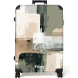 Penseelstreken - Abstract - Aardetinten NBS - Large koffer - Volwassenen Unisex groot -zzzzzzzzkaufland2