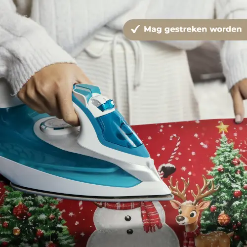 Feestvreugde - Winterbos - Kleurrijk Wandkleed katoen klein -sfeer9