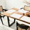 Grafisch - Patroon - Modern -  Geweven Placemat vinyl groot 368 -zzsfeer4_Kitchenyeah-website