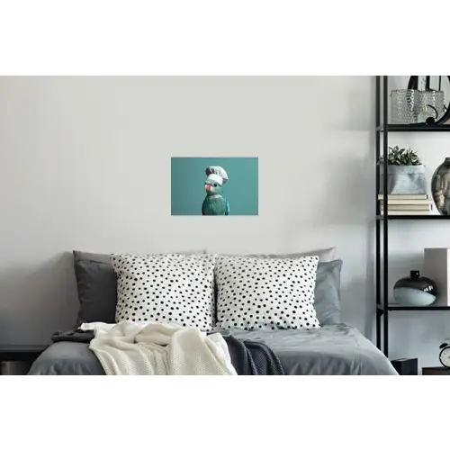 Parkiet - Vogel - Koksmuts - Cute Muursticker klein -slaapkamer