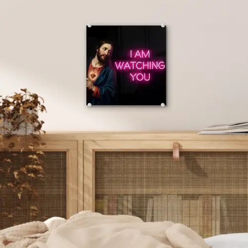 Man - Tekst - Neon plexiglas 5mm klein -sfeer4