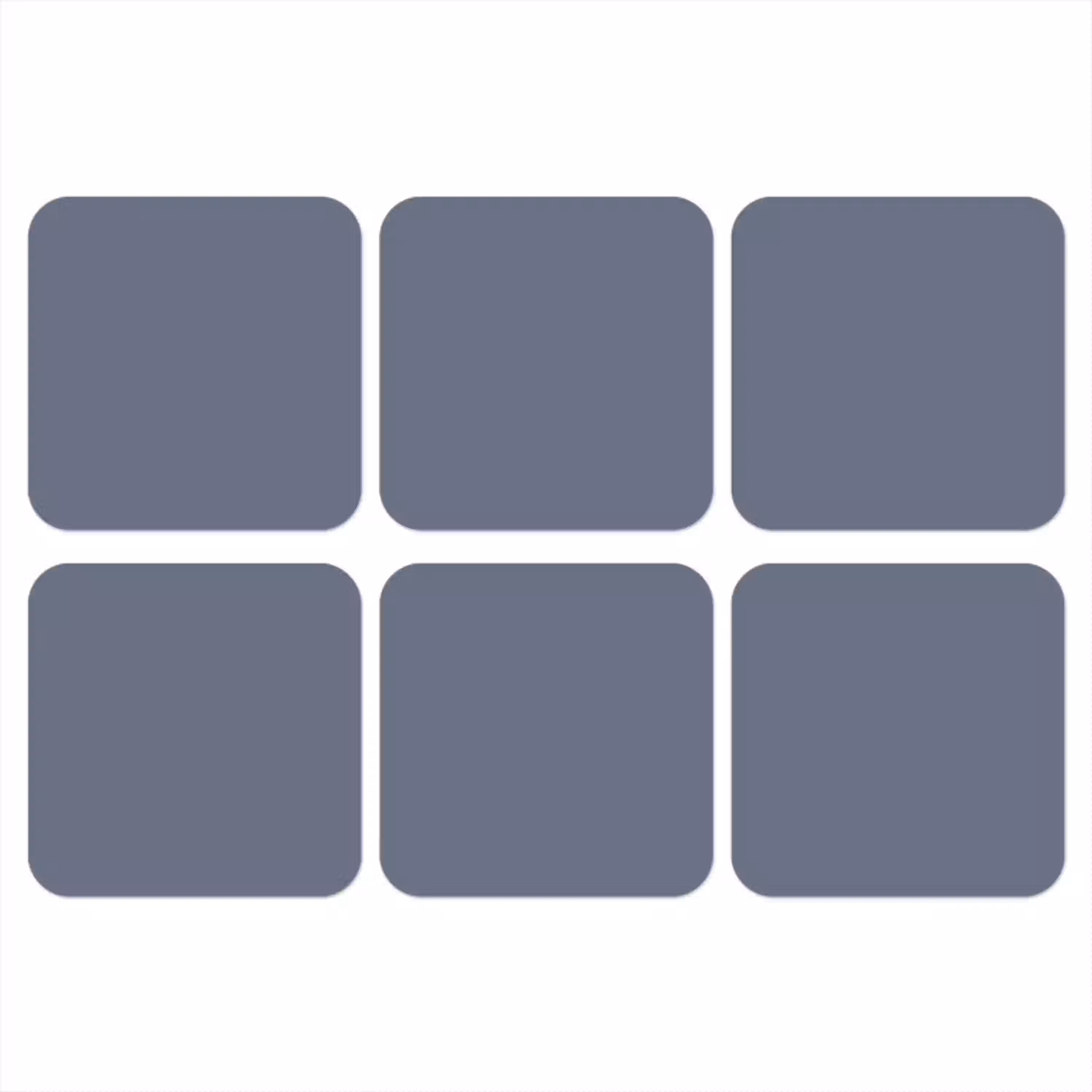 Slate - Whisper - Blauw onderzetter kurk middel 366 -3d