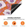 Bloemen - Grafisch - Oranje Inductie beschermer vinyl 3mm klein 276 -zzzzzzz-td-onderkant