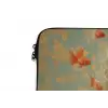 Goudvissen - Oranje - Vrouw - Blond laptophoes neopreen klein -detail