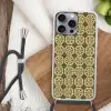 Ornament - Patroon - Groen Hoesje iPhone 16 Pro Max met koord klein 804 -sfeer4