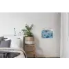 Schuim - Water - Textuur textielposter latten blank klein -woonkamer