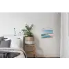 Duinen - Waterplas - Oneindige rust textielposter latten blank klein -woonkamer