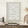 Sushi - Eten - Decoratie - Vintage PET vilt klein -sfeer1