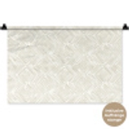 Abstract - Ruiten - Beige Wandkleed katoen klein 269 -t3d_DE