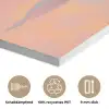 Croissant - Strik - Roze PET vilt klein -closeup_DE