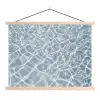 Water - Reflectie - Zonlicht textielposter latten blank klein -3d