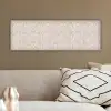 Bloemenprint - Grijs - Crème canvas 2cm klein 828 -sfeer3