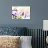 Lavendel - Vlinder - Bloemen poster papier klein -sfeer2