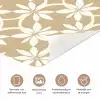 Bloemen - Patroon - Beige deurposter klein 289 -closeup_NL