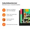 Vrouw - Keuken - Katten - Doorkijk Inductie beschermer vinyl 3mm klein -zzzzzzz-td-ups
