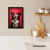 Hond - Hartjesbril - Loveyou - Rood KitchenYeah - Keuken - Fotolijst klein -sfeer1