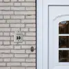 Metaal - Klassiek Naambord Huisje klein -sfeer1
