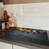 Kruiden - Beton - Lepels Inductie beschermer vinyl 3mm klein -sfeer3