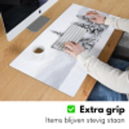 Fijnsparren - Sneeuw - Winter - Landschap - Stilte Muismat XXL klein -sfeer3