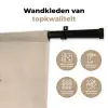 Koekje - Kruimels - beige Wandkleed katoen klein -sfeer2
