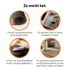 Neutral - Bloemen - Boeket - Vaas Inductie beschermer vinyl 3mm klein -zzzzzzz-td-werking