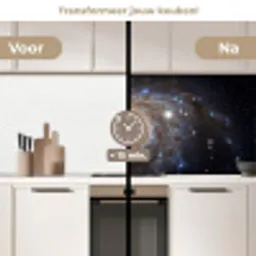 Kosmos - Sterrenstelsel - Donker keuken achterwand 2 middel -voor-na2_NL
