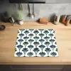 Klassiek - Motief - Blauw Inductie beschermer vinyl 3mm middel 274 -sfeer5