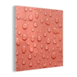 Water - Druppels - Roze plexiglas 5mm klein -z3d