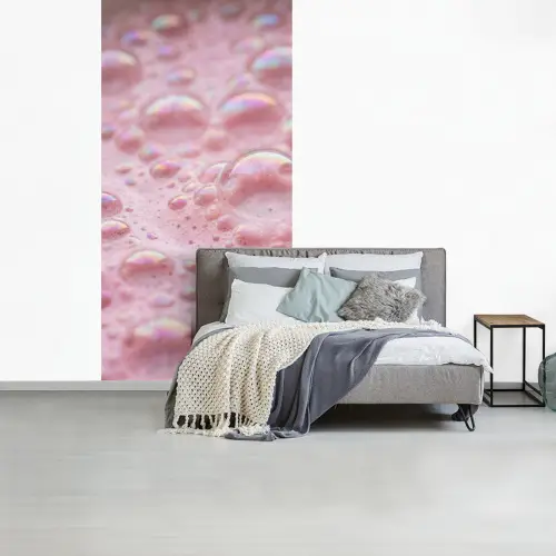 Schuim - Structuur - Roze fotobehang vinyl groot -slaapkamer