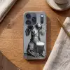 Teckel - Bier - Glas - Bril Telefoonhoesje iPhone 17 Pro klein -sfeer1