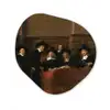 De staalmeesters - Schilderij van Rembrandt van Rijn Wandcirkel Organisch Forex 3mm klein -3d