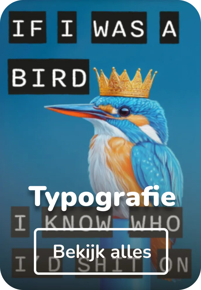 Typografie canvas schilderij quote 