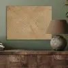 Rotan print - Beige PET vilt klein -sfeer2