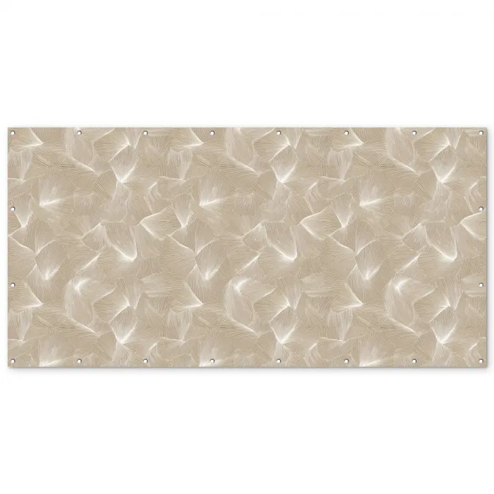 Organisch - Textuur - Beige Balkonbeschermer Duitsland klein 596 -zz_3d