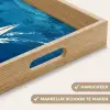 Zeilboot - Water - Abstract - Schaduw Dienblad Rechthoek middel -USP_HandgreepNL