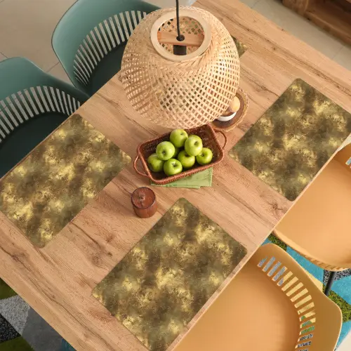 Antiek - Metaallook - Goud Placemat vinyl groot 368 -zzsfeer5_Kitchenyeah-website