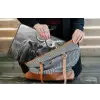 Schotse hooglander - Kalf - Zwart - Wit laptophoes neopreen klein -tas