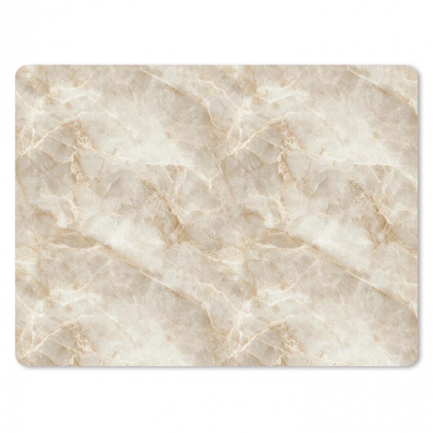 Lichtbeige - Onyx - Subtiel muismat rubber klein 262 -3d