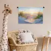 Strand - Zon - Duin - Gras - Zand - Horizon Wandkleed katoen klein -wsfeer5_kind