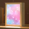 Sterren - Roze - Blauw Light Box met kabel klein -zzz_3d_website