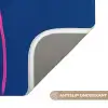 Brutaal - Grappig - Blauw Badmat klein -USP_AntislipNL