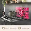 Bloemen - Verf - Roze keuken achterwand spatscherm klein -usp_NL