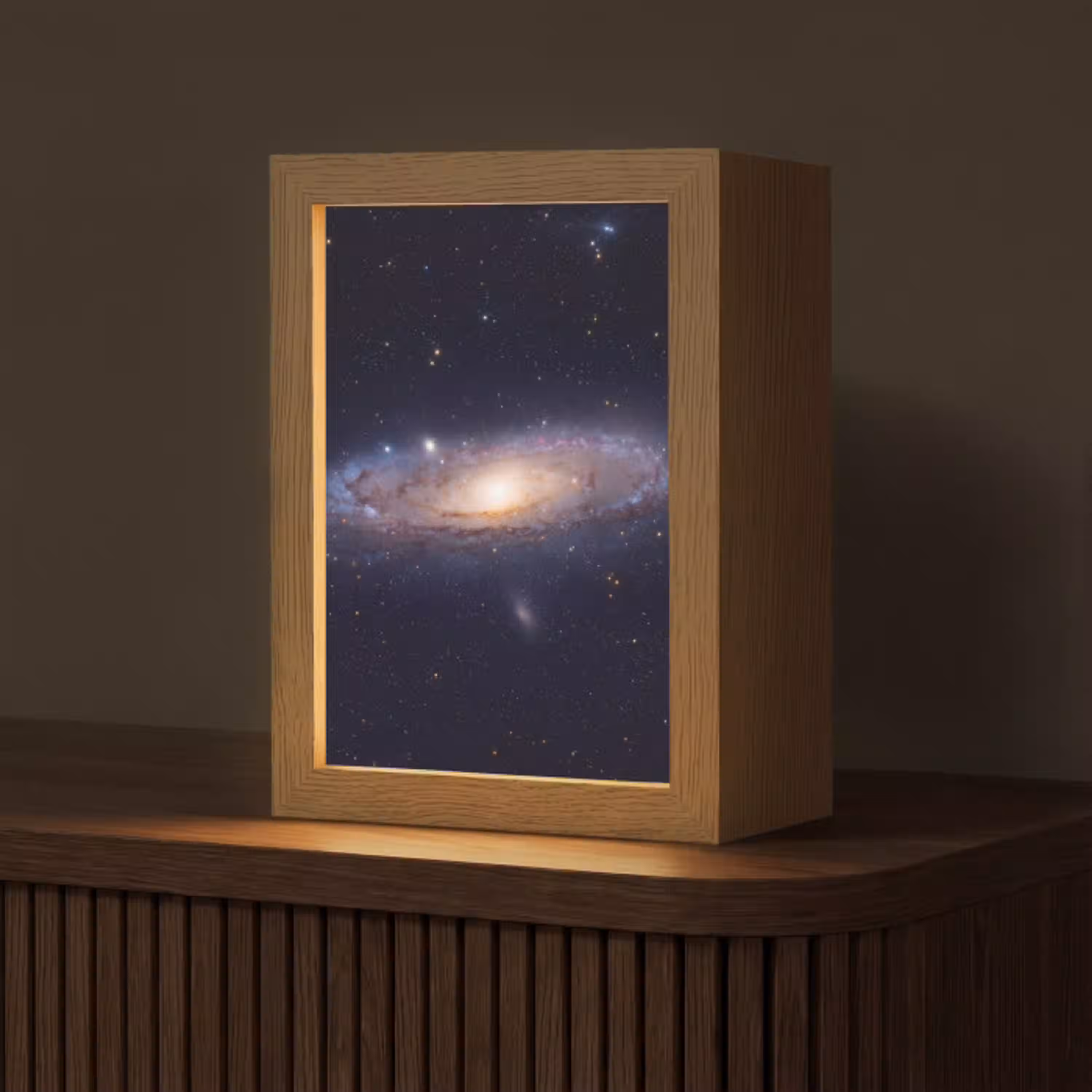 Sterrenstelsel - Ruimte - Kosmos Light Box met kabel (Tafellamp) klein -z3d_website