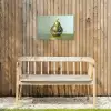 Fruit - Disco - Art - Glitter Tuinposter op houten frame 2 cm dik klein -sfeer4