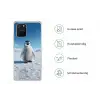 Pinguïn - Sneeuw - Landschap - Wit Telefoonhoesje Samsung Galaxy S10 Lite klein -specsS10Lite