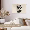 Plant - Beige - Japandi Wandkleed katoen klein -sfeer1
