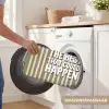 What's the best that could happen - Strepen - Groen - Roze Badmat klein -USP_WasbaarNL